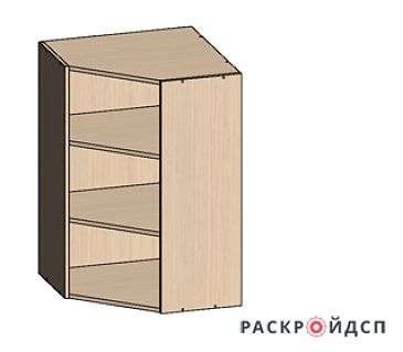 Кухонный каркас «Верхний кухонный шкаф угловой 600х600»