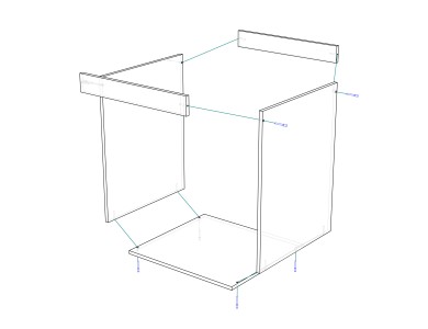 Корпус &laquo;Тумба под мойку&raquo;