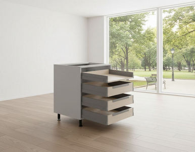 Нижний прямой с 4 ящиками