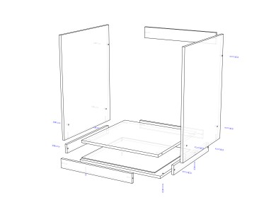 Корпус &laquo;&laquo;Тумба под духовку&raquo;