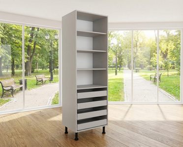 Стойка с 4 ящиками Н2040