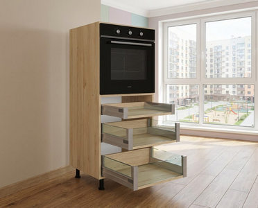 Стойка под духовой шкаф с 3 ящиками Н1320