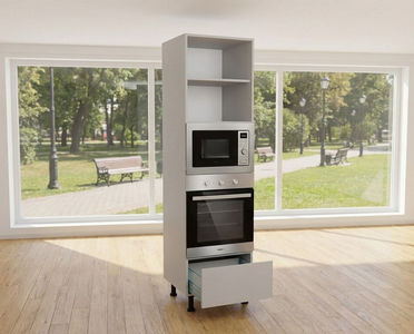 Стойка под духовой шкаф и СВЧ с 1 ящиком Н2260